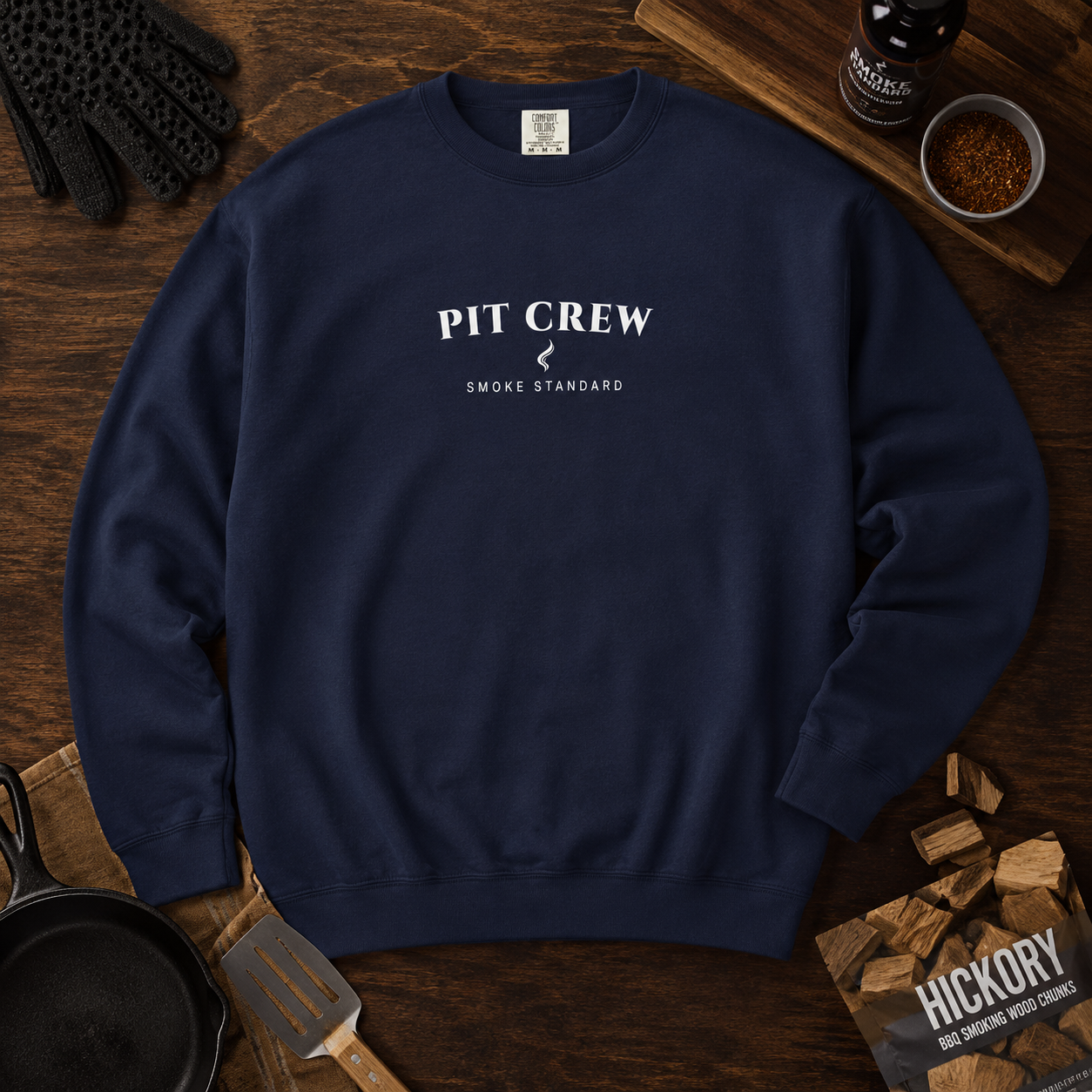 Pit Crew Crewneck Sweatshirt