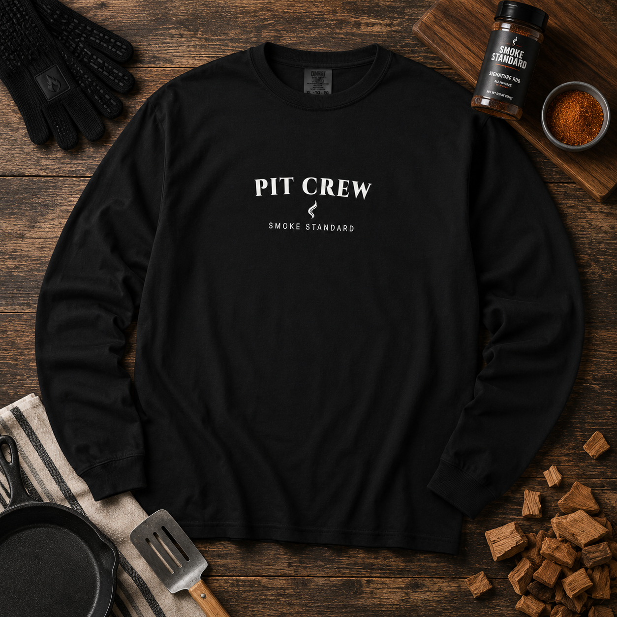 Pit Crew Long Sleeve Tee