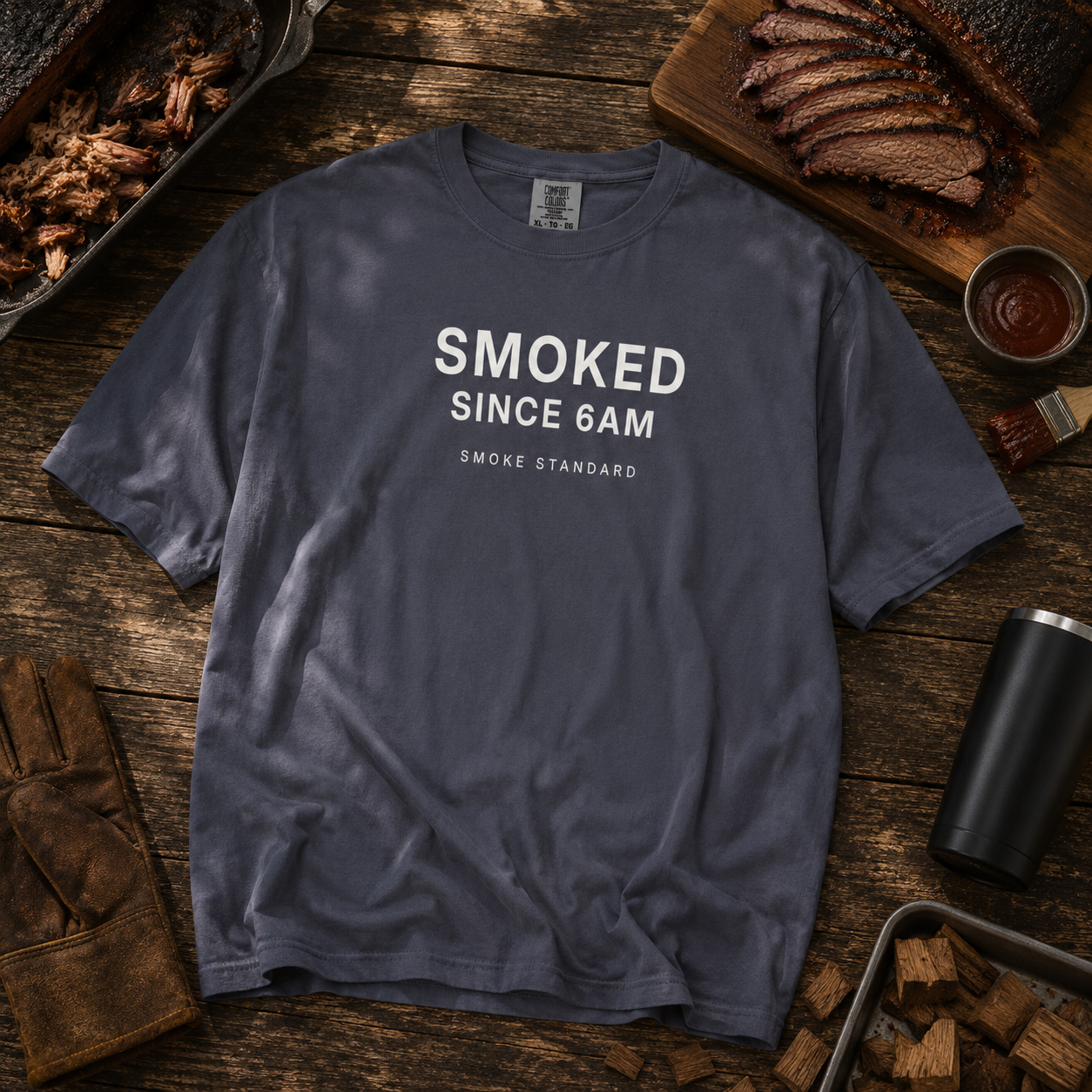 Smoked Since 6AM Heavyweight Tee