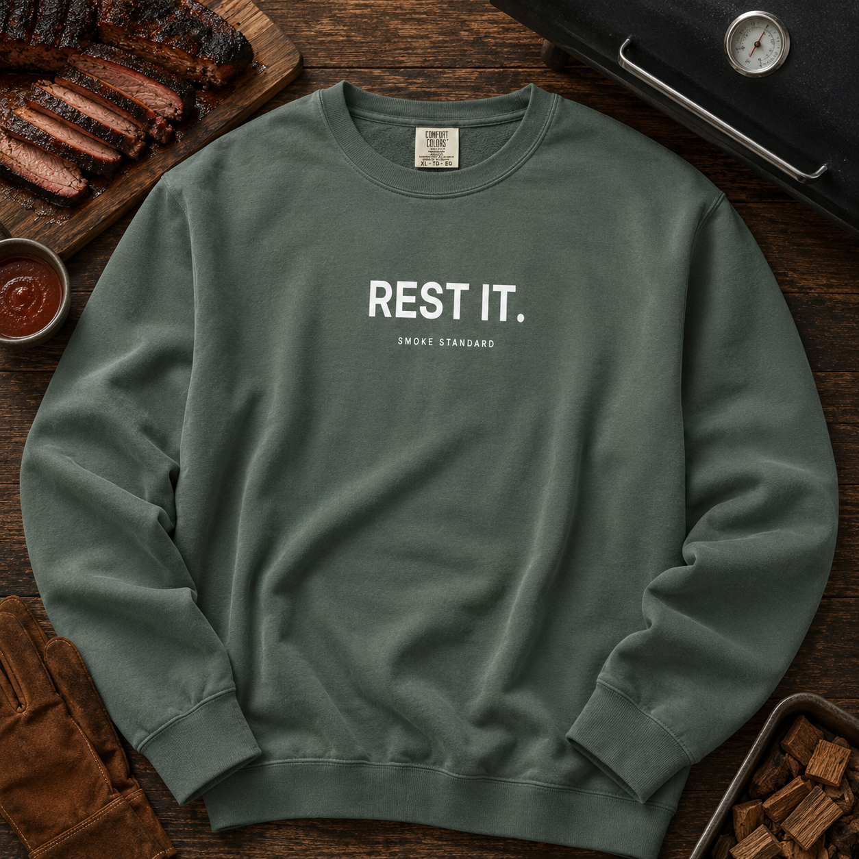 Rest It. Crewneck Sweatshirt