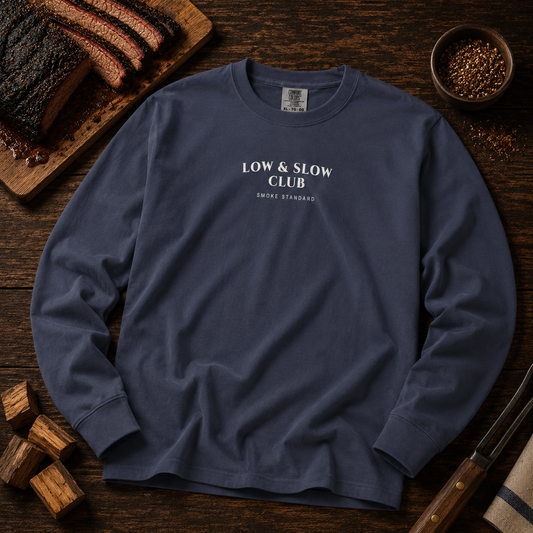 Low & Slow Club Long Sleeve Tee