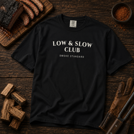 Low & Slow Club Heavyweight Tee