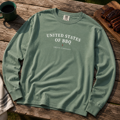 United States of BBQ Long Sleeve Tee