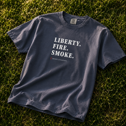 Liberty. Fire. Smoke. Heavyweight Tee