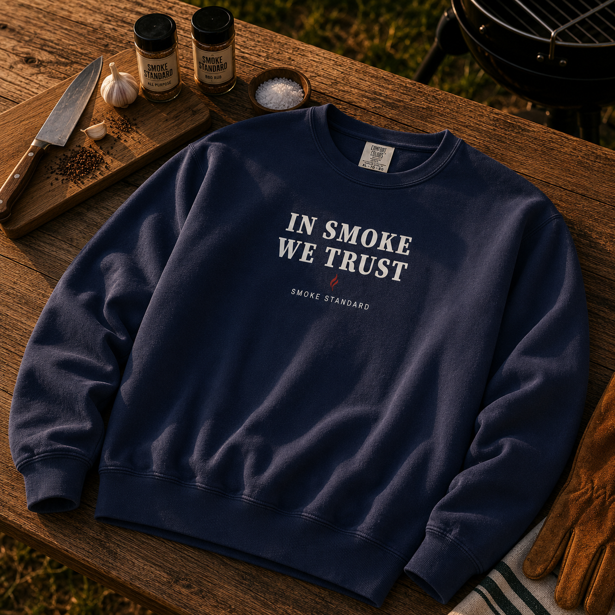 In Smoke We Trust Crewneck Sweatshirt